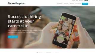 Corporate Career Sites and Recruiting Software - Recruiting.com