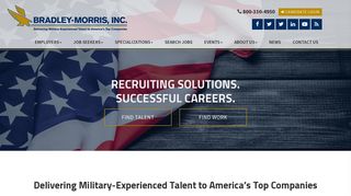 Bradley Morris: Military & Veteran Staffing Agencies