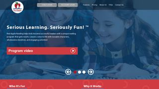 Red Apple Reading: Online Educational Reading Software for Children