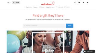 RedBalloon: 5000+ Gift Ideas & Experience Gift Vouchers