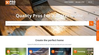 Pro Referral: Quality Pros For A Better Home