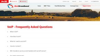 Frequently Asked Questions – Red Broadband