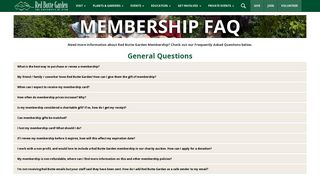 Membership FAQ | Red Butte Garden
