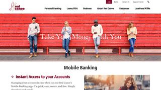 Mobile Banking - Red Canoe Credit Union