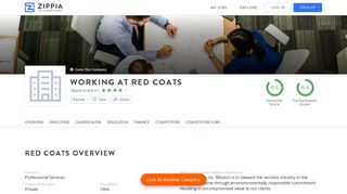 Working At Red Coats - Zippia