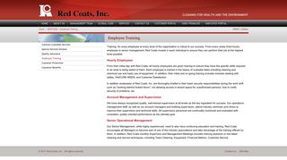 Employee Training | Employee Training | Red Coats Inc.