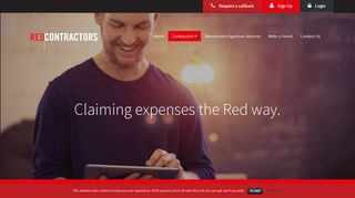 Claiming expenses the Red way. - Red Contractors Ltd