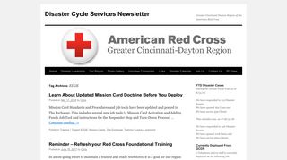 EDGE | Disaster Cycle Services Newsletter