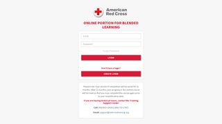 American Red Cross | Login