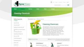 Cleaning Chemicals - Dynachem