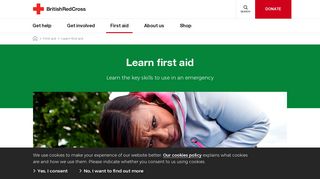 Learn first aid - British Red Cross