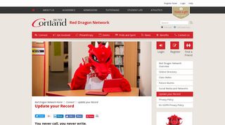 Red Dragon Network - Update your Record