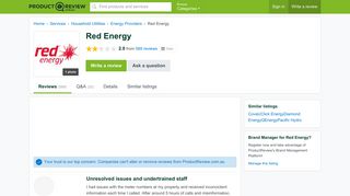 Red Energy Reviews - ProductReview.com.au