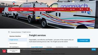 Isle of Wight Freight Services & Distribution | Red Funnel