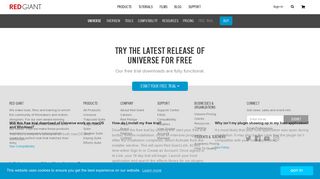 Free Universe | Download Red Giant Universe Full Version