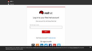 Login | Red Hat Developer