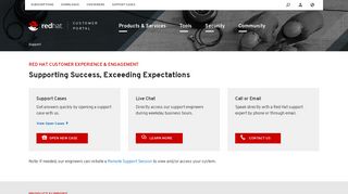 Support - Red Hat Customer Portal