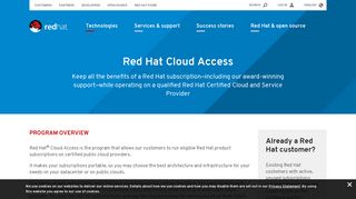 Red Hat Cloud Access