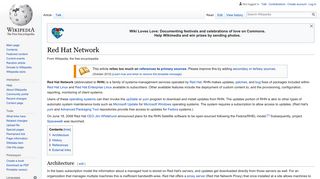 Red Hat Network - Wikipedia