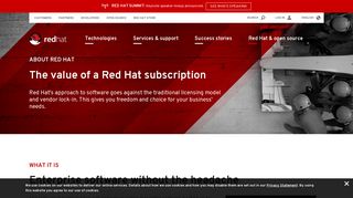 Value of a Red Hat subscription