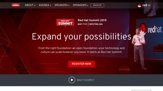 Home | Red Hat Summit 2019