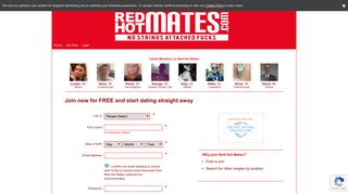Sign up for free - Red Hot Mates
