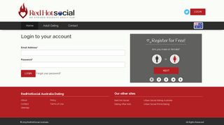 Login to your account - Red Hot Social