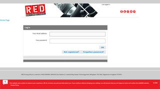 MyRED - Please Log In - RED Driving School