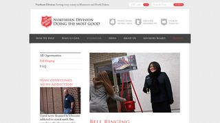 Bell Ringing | The Salvation Army