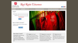Home Page - Red Kettle Volunteer