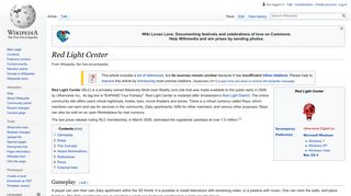 Red Light Center - Wikipedia