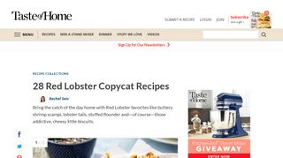 28 Red Lobster Copycat Recipes | Taste of Home