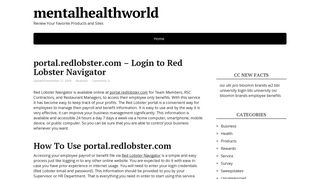 portal.redlobster.com – Login to Red Lobster Navigator ...