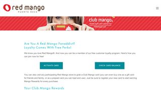 About Club Mango — Red Mango Puerto Rico
