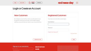 Login - Red Nose Day