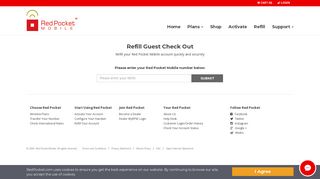 Refill Guest Check Out - Red Pocket Mobile