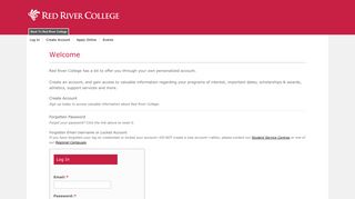 RRC Future Student Account - Red River College