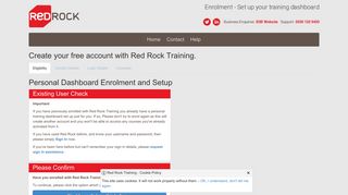 Enrolment - Red Rock Online Training