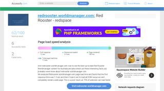 Access redrooster.worldmanager.com. Red Rooster - redspace