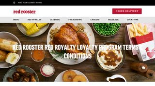 Red Rooster Red Royalty Loyalty Program Terms & Conditions ...