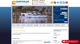 Travel Agents working with Emperor Divers