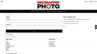 Login Red Snapper Photo