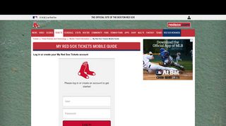 My Tickets Mobile Guide - Boston Red Sox - MLB.com