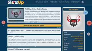 Red Stag Casino Review - Red Stag ™ Bonus & Slots | redstagcasino ...