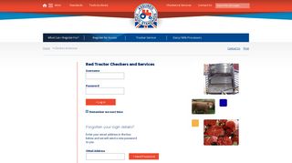 Checkers & Services - Red Tractor