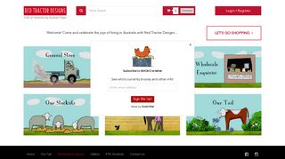 red tractor designs