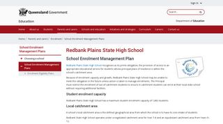 Redbank Plains State High School - Education Queensland