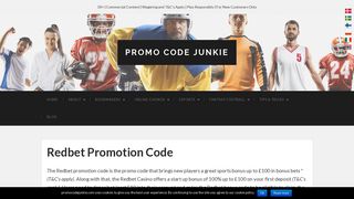 Redbet Promotion Code: £100 Bonus Bet + Up to £100 Casino Bonus ...