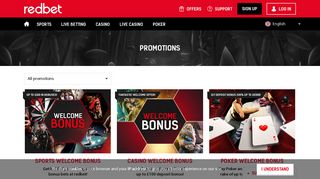 Online Casino Bonus, Deposit Bonus & Promotions - redbet Casino