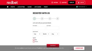 Register To Play Instant At redbet Casino